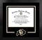 University of Colorado 11w x 8.5h Spirit Diploma Manhattan Black Frame with Bonus Campus Images Lithograph (value savings $59)
